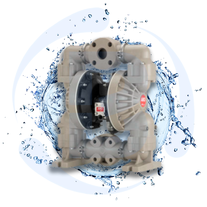 BOMBA PNEUMÁTICA DE DUPLO DIAFRAGMA ARO